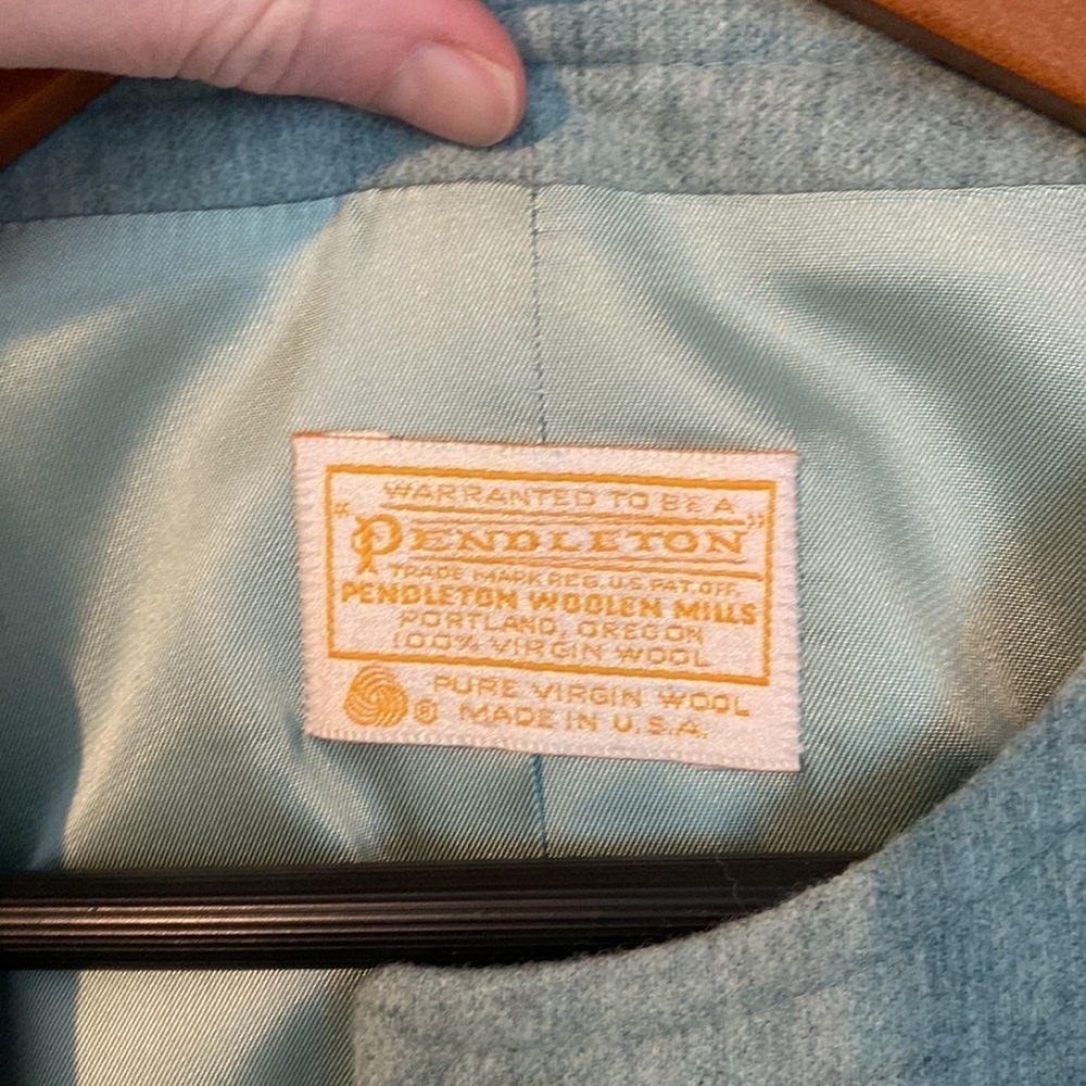 Vintage Pendleton Cropped Wool Jacket - image 3